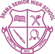 Shama Senior High crest